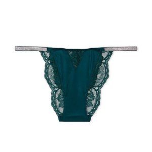 Very Sexy Micro Lace Shine Strap Cheekini Panty - Victoria's Secret NWT